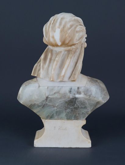 Emilio ZOCCHI (1835-1913) 
Rebecca 
Buste...