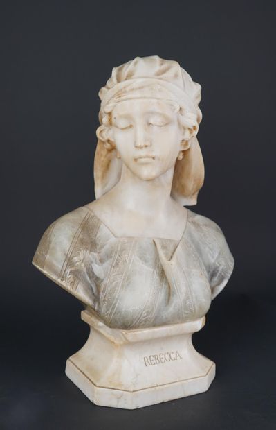 Emilio ZOCCHI (1835-1913) 
Rebecca 
Buste...