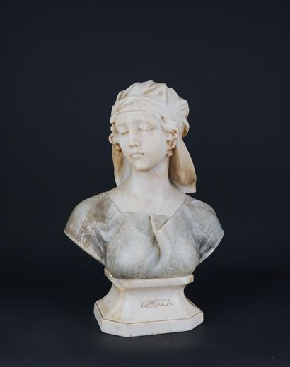 Emilio ZOCCHI (1835-1913) 
Rebecca 
Buste...