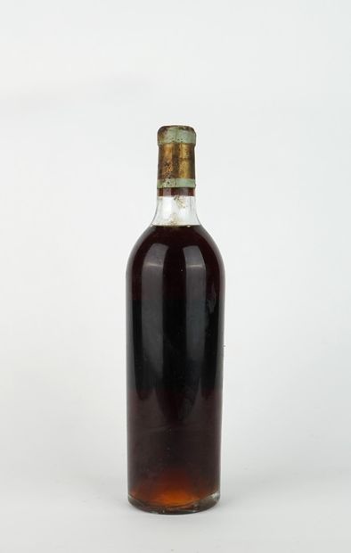 Château d' YQUEM
Millésime 1949
Une bouteille
he,...
