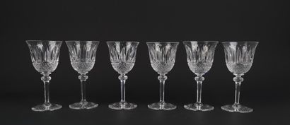 SAINT LOUIS
Modèle TOMMY
Suite de six verres...