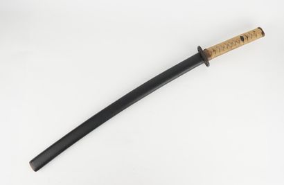 Wakizashi de style Shin-Shinto partiellement...