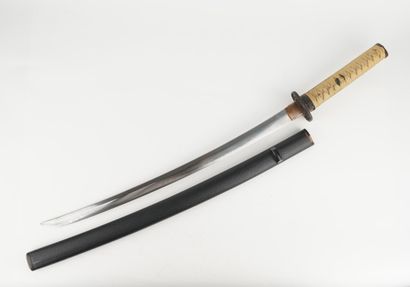 Wakizashi de style Shin-Shinto partiellement...
