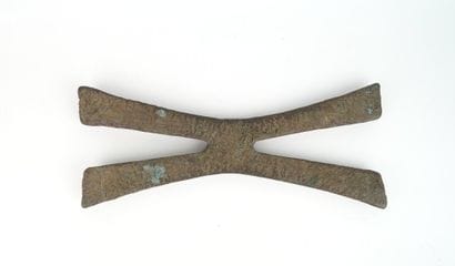 Monnaie en bronze dite Croix de Katanga
KATANGA,...