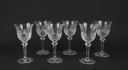 SAINT LOUIS
Modèle TOMMY
Suite de six verres...