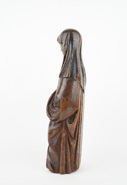Vierge de Calvaire ou sainte femme en chêne...