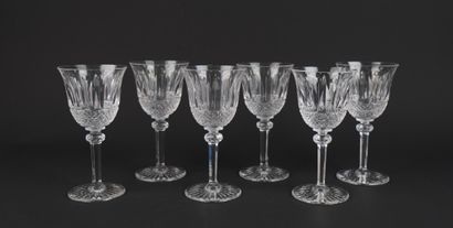 SAINT LOUIS
Modèle TOMMY
Suite de six verres...