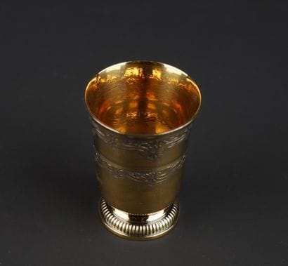 TETARD Frères
Timbale en vermeil 950°/00...