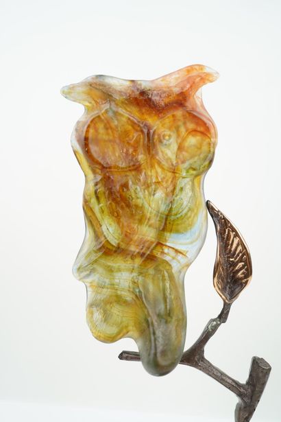 Yves LOHE
Chouette
Sculpture en verre et...