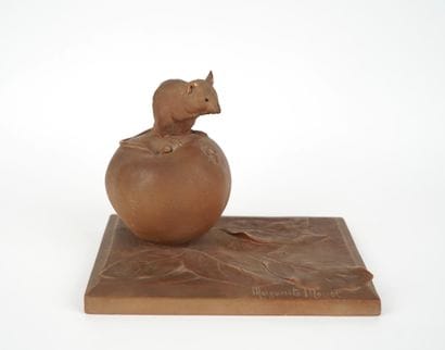 Marguerite MONOT (1903-1961)
La souris mangeant...