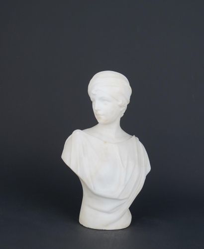 Guglielmo PUGI (1850-1915)
Buste de femme...