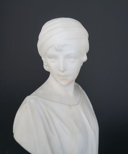 Guglielmo PUGI (1850-1915)
Buste de femme...