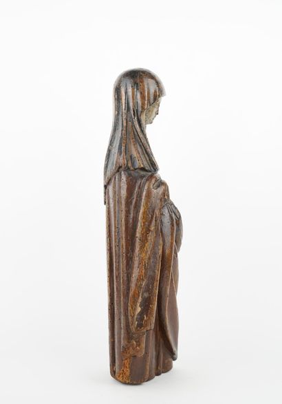 Vierge de Calvaire ou sainte femme en chêne...