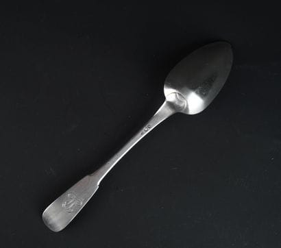 Cuillère à ragout en argent 950°/00, modèle...