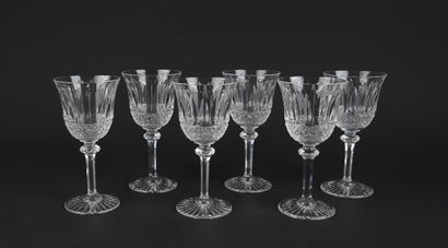 SAINT LOUIS
Modèle TOMMY
Suite de six verres...