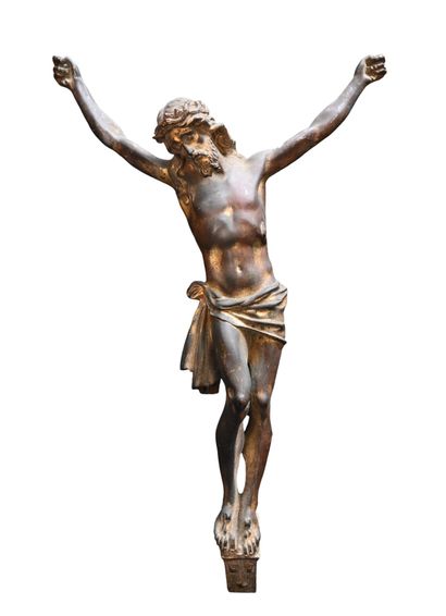 Corpus of Christ in copper, XIXᵉ century
Finely...