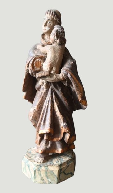 Saint Antoine de Padoue avec l’Enfant Jésus...