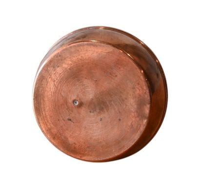 Petit vase à deux anses en cuivre et laiton...