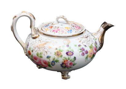 Paris porcelain teapot, Jacot Petite, circa...