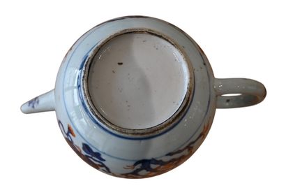 Théière en porcelaine d’exportation chinoise...