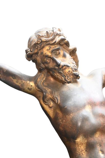 Corpus of Christ in copper, XIXᵉ century
Finely...