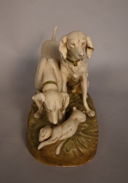 ROYAL DUX (Bohême) – Groupe de chiens de...