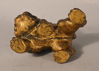 Lion chinois ancien (Shishi / chien de Fô)...