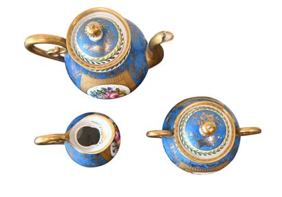 Sèvres porcelain tea service, circa 1850
Fine...