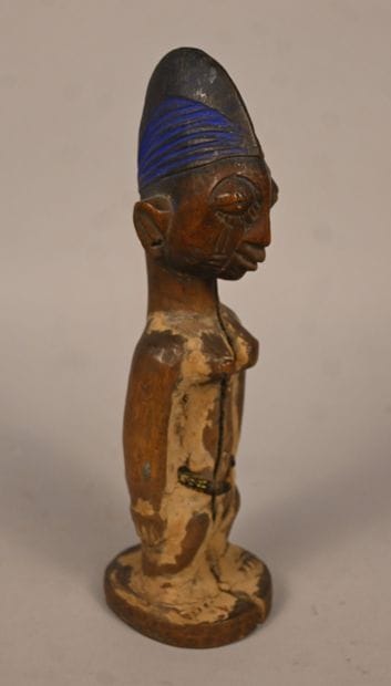 Figure de jumeau(Ibeji), Yoruba, Nigeria,...