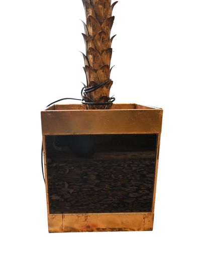 Pair of palm tree floor lamps - in the style...