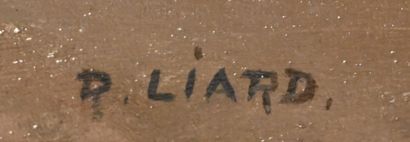R. Liard - View of an industrial port
Oil...