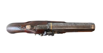 Gentleman's capsule pistol signed J. Kain,...