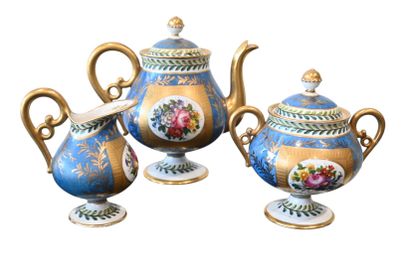 Sèvres porcelain tea service, circa 1850
Fine...