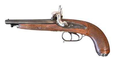 Shooting or dueling percussion pistol, Liège...