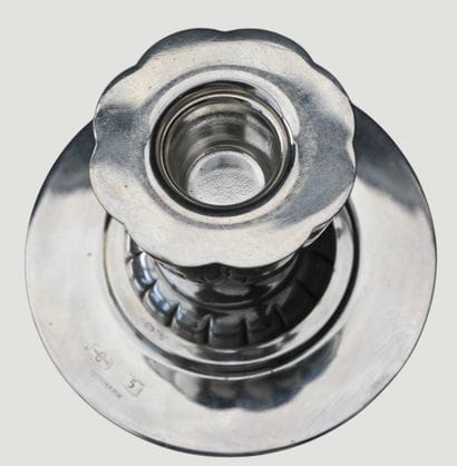 Chandelier en argent massif Georg Jensen,...
