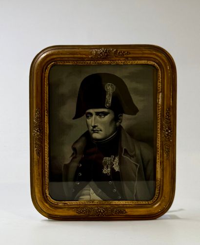 Woven portrait of Napoleon Bonaparte - Manufacture...