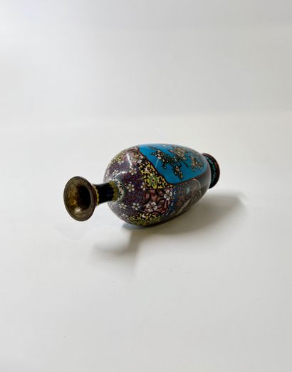 Vase japonais en cloisonné (shippo) – Début...