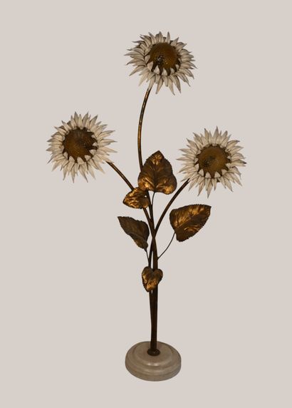 Italian Hollywood Regency-style floor lamp,...