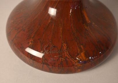 Charles Schneider – Vase monumental Art Déco...