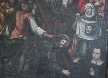 École espagnole du XVIIᵉ siècle – Le Christ...