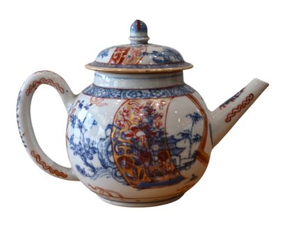 Théière en porcelaine Imari – Chine, dynastie...