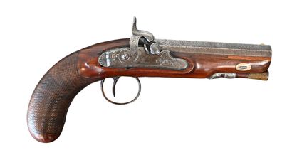 Gentleman's capsule pistol signed J. Kain,...