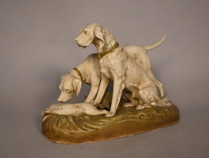 ROYAL DUX (Bohême) – Groupe de chiens de...