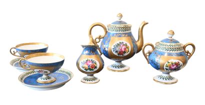Sèvres porcelain tea service, circa 1850
Fine...