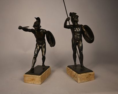 Paire de guerriers antiques dits « Grand...