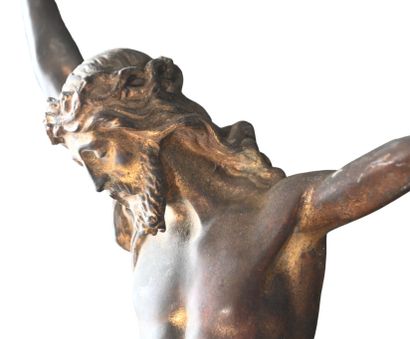 Corpus of Christ in copper, XIXᵉ century
Finely...