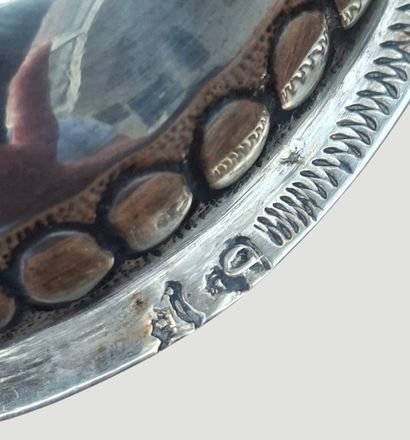 Pair of silver spice pourers, Mathieu Guillaume,...