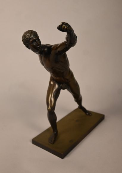 Athlète en bronze, période du Grand Tour,...