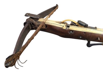 Arbalète de chasse suisse ou sud-allemande,...