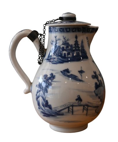 Cafetière / pot à eau chaude en porcelaine...